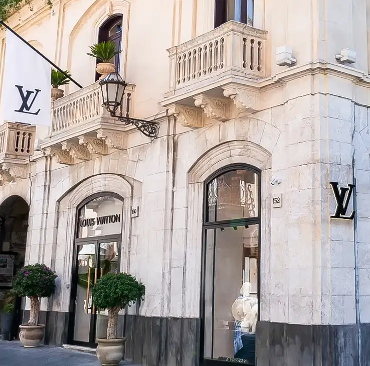 Louis Vuitton Cafe Taormina with my godchild ☕️ #travel #europe #sicil